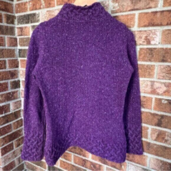Irish Wool Cashmere sweater by Islander EUC made in Dublin Ireland EUC S - Picture 11 of 15